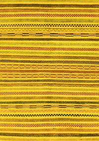 Abstract Yellow Modern Rug, abs2311yw