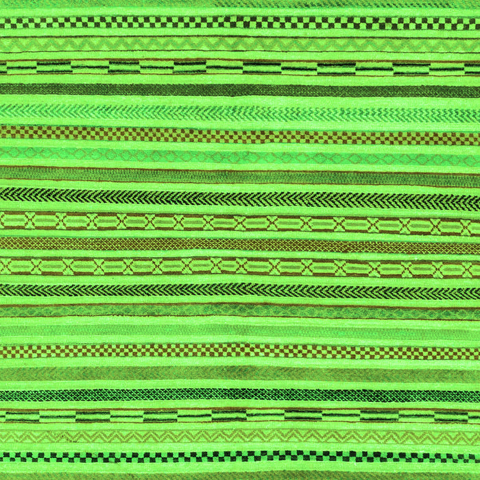 Machine Washable Abstract Green Modern Area Rugs, wshabs2311grn