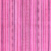 Square Abstract Pink Modern Rug, abs2311pnk