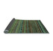 Sideview of Oriental Light Blue Modern Rug, abs2312lblu