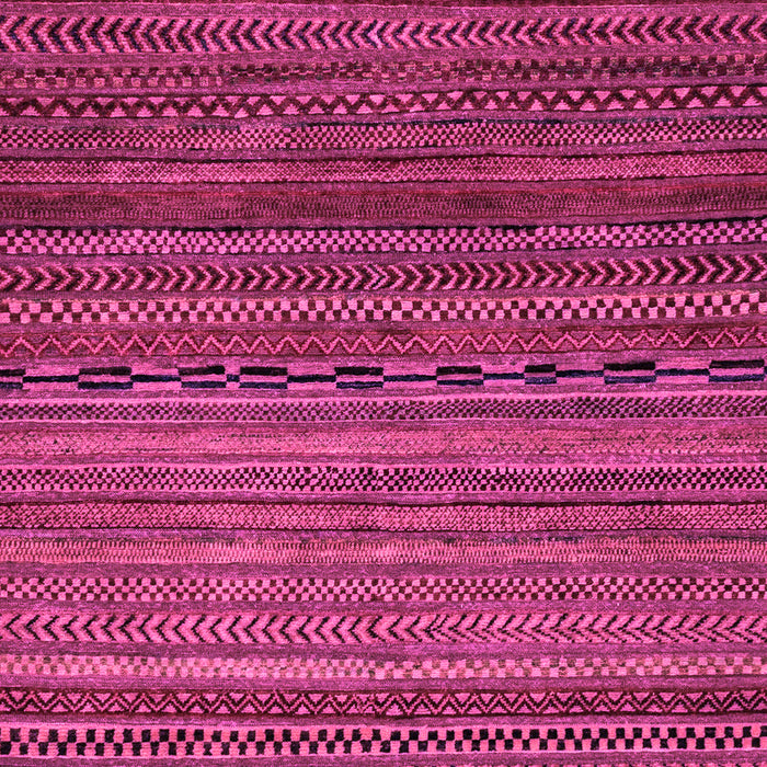 Machine Washable Oriental Pink Modern Rug, wshabs2312pnk