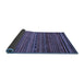 Sideview of Oriental Blue Modern Rug, abs2312blu