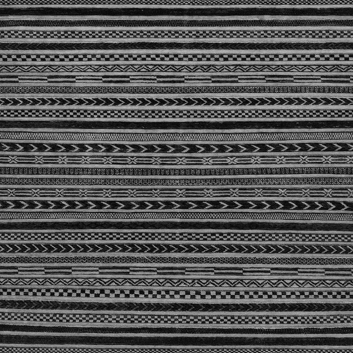 Square Machine Washable Oriental Gray Modern Rug, wshabs2313gry