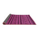 Sideview of Oriental Pink Modern Rug, abs2313pnk