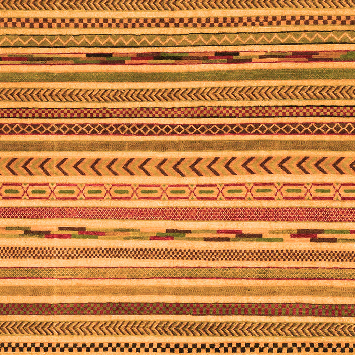 Machine Washable Oriental Orange Modern Area Rugs, wshabs2314org