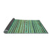 Sideview of Oriental Light Blue Modern Rug, abs2314lblu