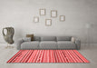 Modern Red Washable Rugs