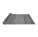 Sideview of Oriental Gray Modern Rug, abs2314gry