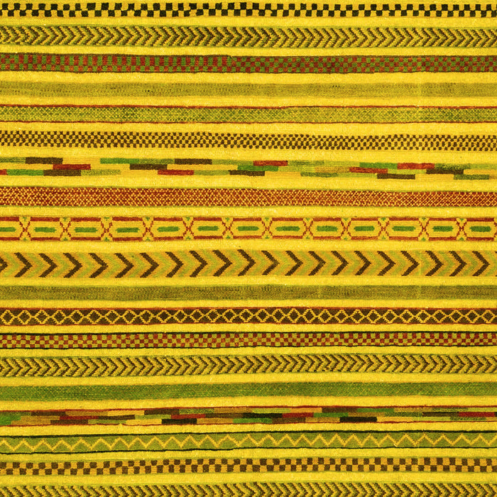 Oriental Yellow Modern Rug, abs2314yw