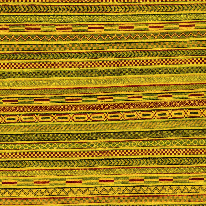 Machine Washable Oriental Yellow Modern Rug, wshabs2315yw