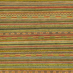 Square Machine Washable Abstract Gold Rug, wshabs2315