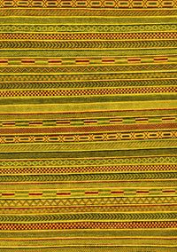 Oriental Yellow Modern Rug, abs2315yw