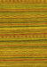 Oriental Yellow Modern Rug, abs2315yw