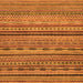 Square Oriental Orange Modern Rug, abs2316org