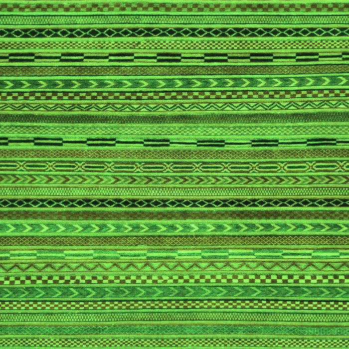 Square Oriental Green Modern Rug, abs2316grn