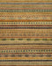 Abstract Gold Oriental Rug, abs2316