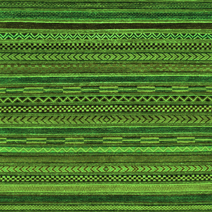 Square Oriental Green Modern Rug, abs2317grn