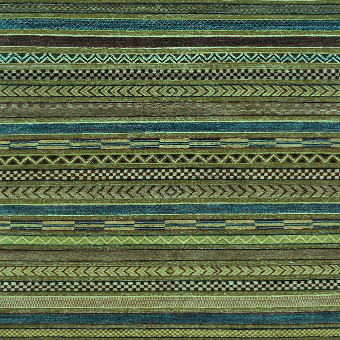 Square Oriental Light Blue Modern Rug, abs2317lblu