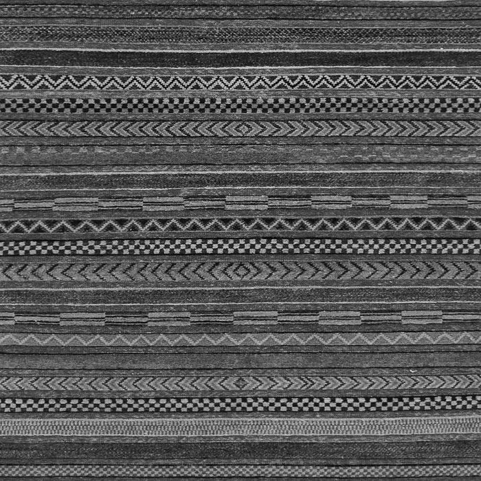 Square Machine Washable Oriental Gray Modern Rug, wshabs2317gry