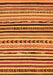 Machine Washable Oriental Orange Modern Area Rugs, wshabs2318org