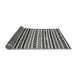 Sideview of Oriental Gray Modern Rug, abs2318gry