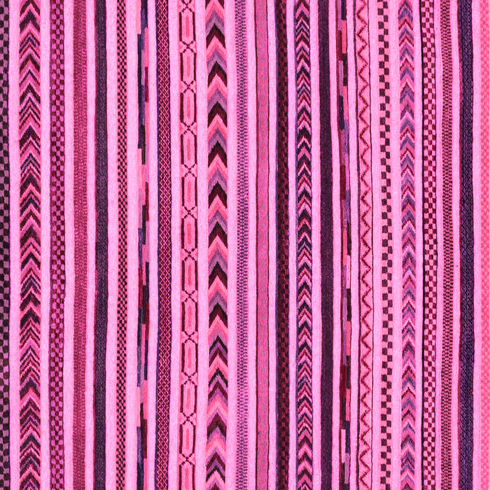 Square Machine Washable Oriental Pink Modern Rug, wshabs2318pnk