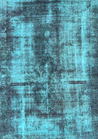 Oriental Light Blue Modern Rug, abs2319lblu