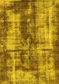 Oriental Yellow Modern Rug, abs2319yw