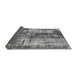 Sideview of Oriental Gray Modern Rug, abs2319gry