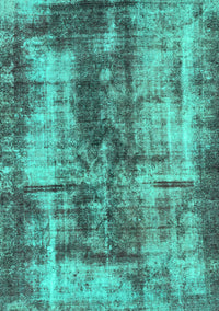 Oriental Turquoise Modern Rug, abs2319turq