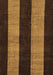 Machine Washable Abstract Brown Modern Rug, wshabs231brn