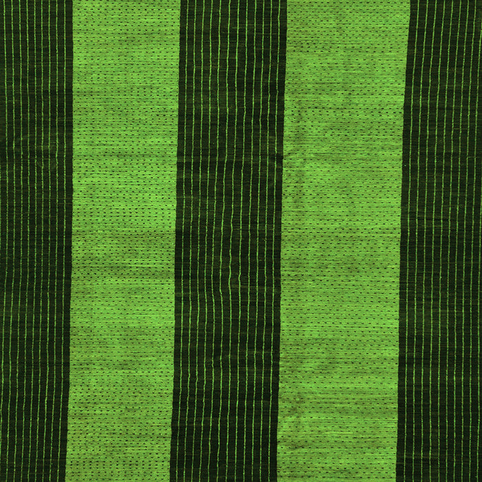 Square Abstract Green Modern Rug, abs231grn
