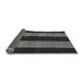 Sideview of Abstract Gray Modern Rug, abs231gry