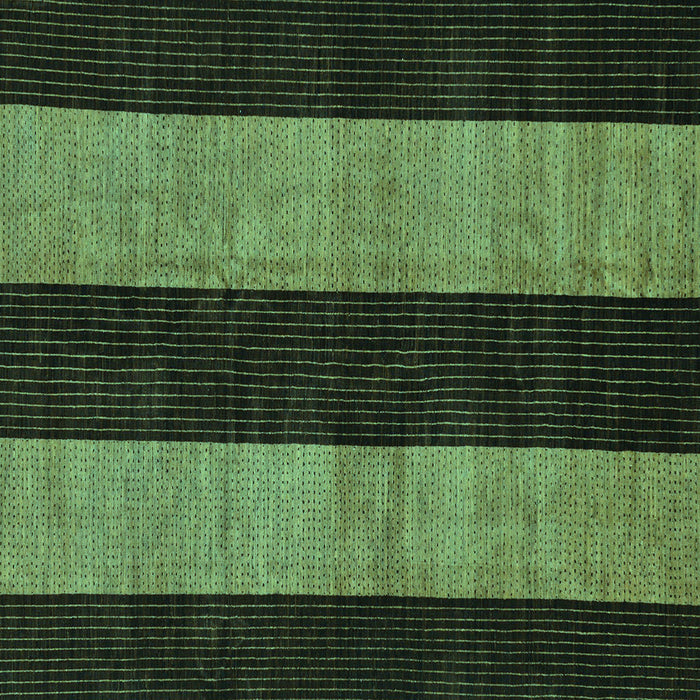 Square Machine Washable Abstract Turquoise Modern Area Rugs, wshabs231turq