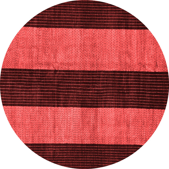 Machine Washable Abstract Red Modern Rug, wshabs231red