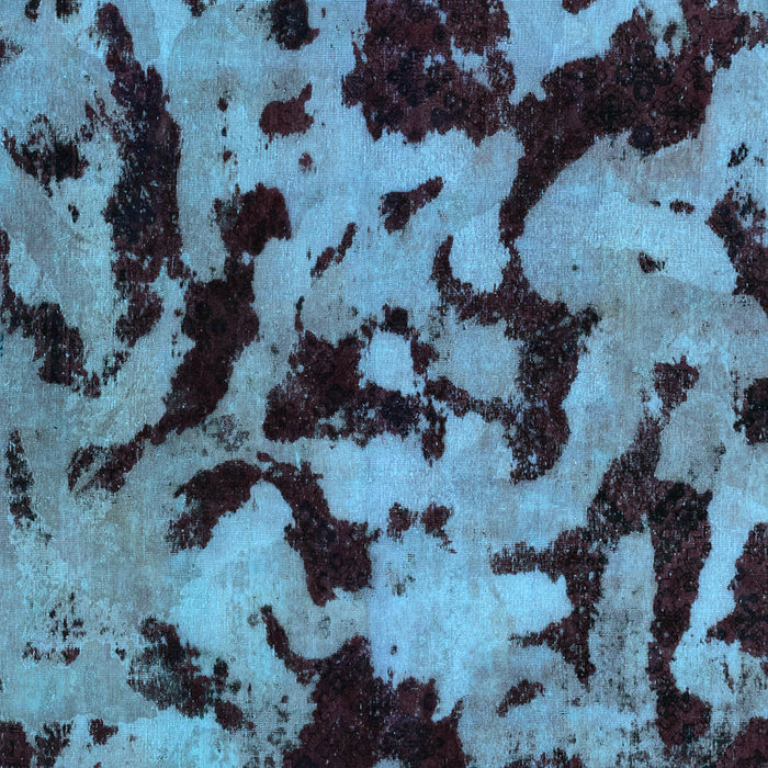 Machine Washable Oriental Light Blue Modern Rug, wshabs2320lblu