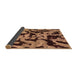 Sideview of Oriental Brown Modern Rug, abs2320brn