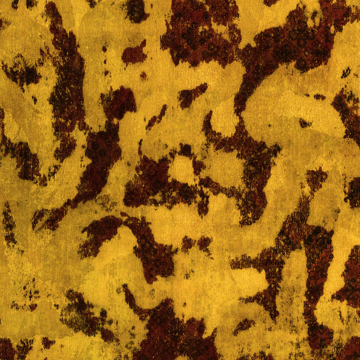 Oriental Yellow Modern Rug, abs2320yw