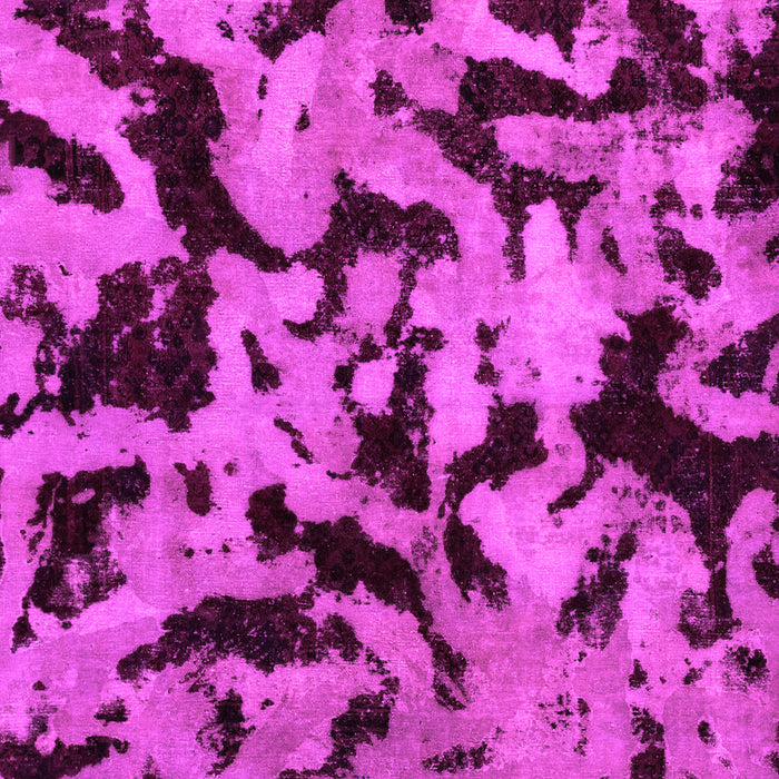 Square Machine Washable Oriental Pink Modern Rug, wshabs2320pnk