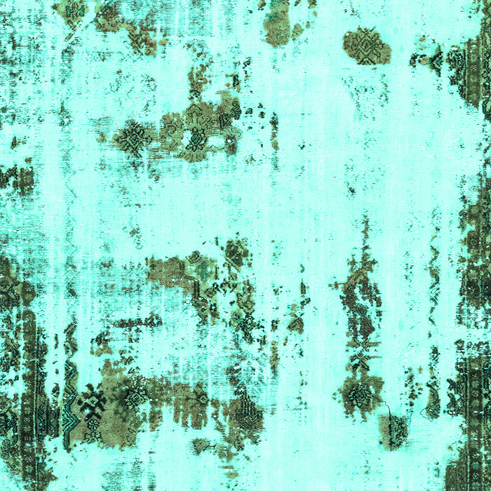 Abstract Turquoise Modern Rug, abs2321turq