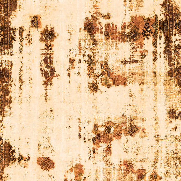 Abstract Orange Modern Rug, abs2321org