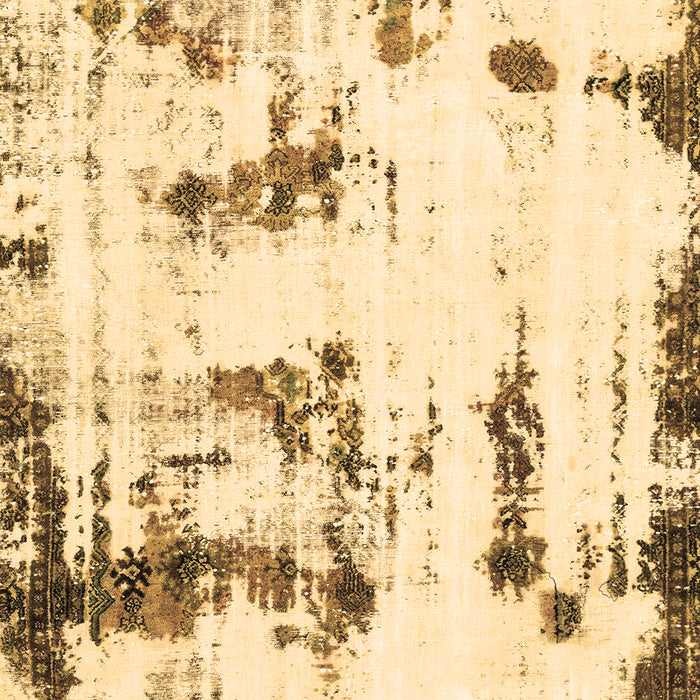 Machine Washable Abstract Brown Modern Rug, wshabs2321brn