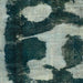 Square Machine Washable Abstract Dark Sea Green Rug, wshabs2322