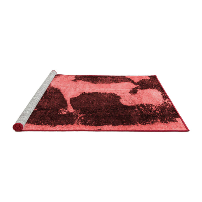 Modern Red Washable Rugs