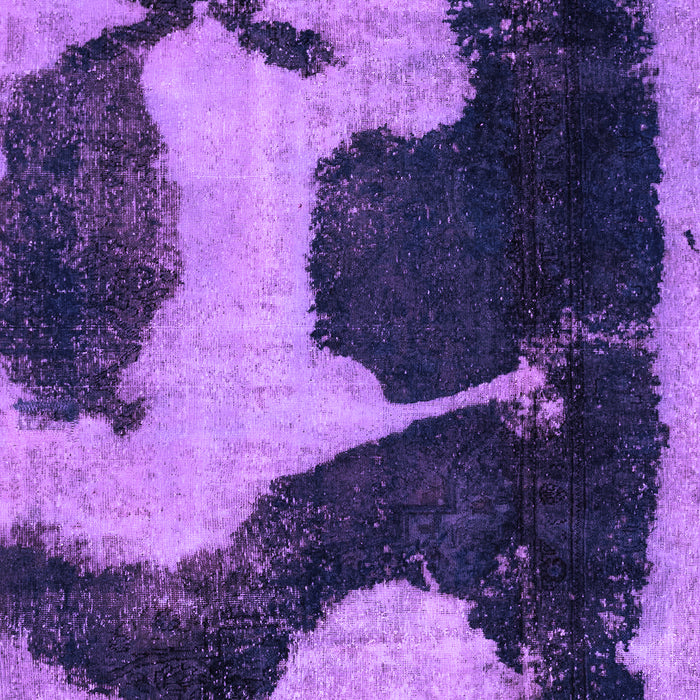 Machine Washable Abstract Purple Modern Area Rugs, wshabs2322pur