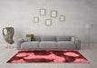 Modern Red Washable Rugs