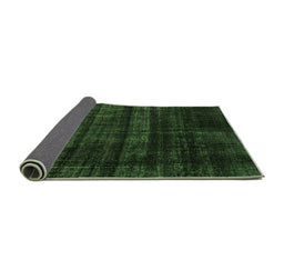 Sideview of Persian Green Bohemian Rug, abs2323grn