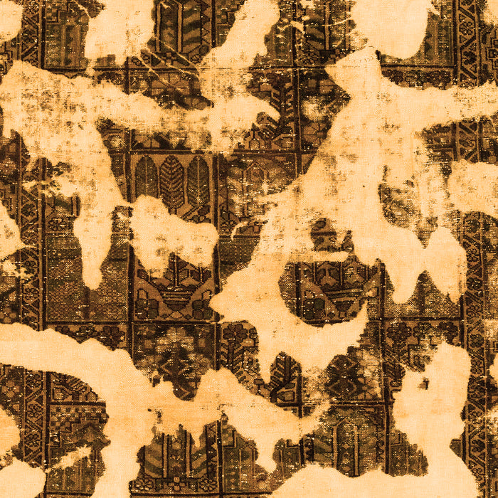 Machine Washable Abstract Orange Modern Area Rugs, wshabs2324org