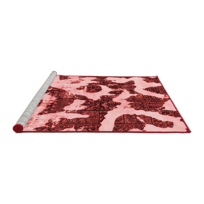 Modern Red Washable Rugs