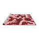 Modern Red Washable Rugs